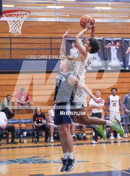 Thumbnail 3 in Willow Canyon vs. Liberty (Hoopsgiving Tournament) photogallery.