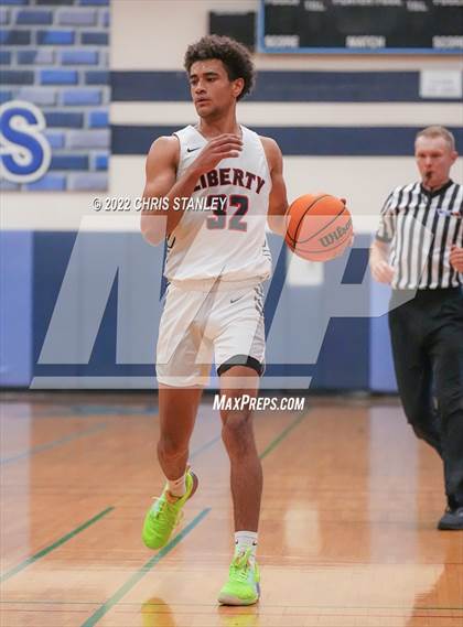 Thumbnail 3 in Willow Canyon vs. Liberty (Hoopsgiving Tournament) photogallery.