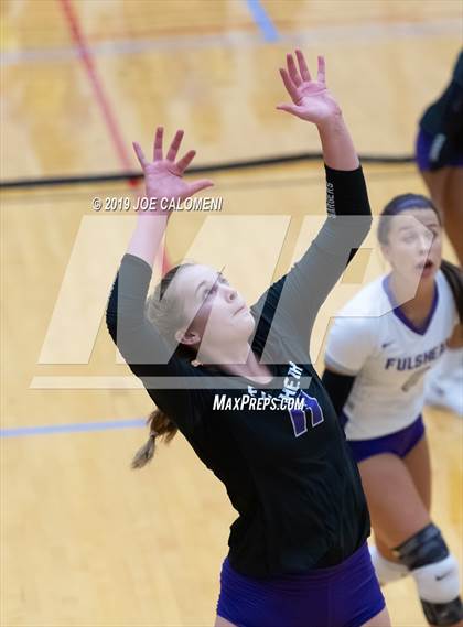 Thumbnail 1 in Fulshear vs Harlan (NEISD Volleyball Tournament) photogallery.