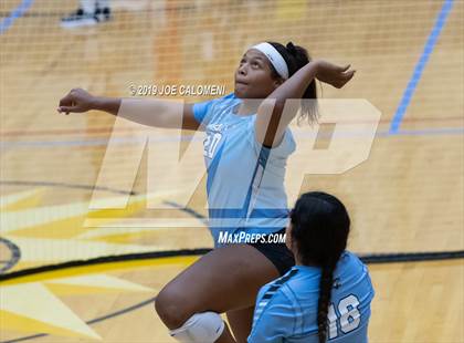 Thumbnail 1 in Fulshear vs Harlan (NEISD Volleyball Tournament) photogallery.