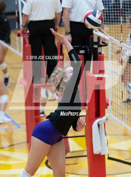 Thumbnail 3 in Fulshear vs Harlan (NEISD Volleyball Tournament) photogallery.