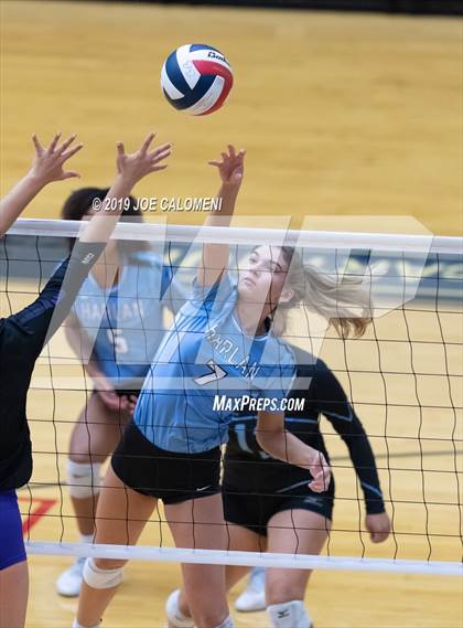 Thumbnail 3 in Fulshear vs Harlan (NEISD Volleyball Tournament) photogallery.