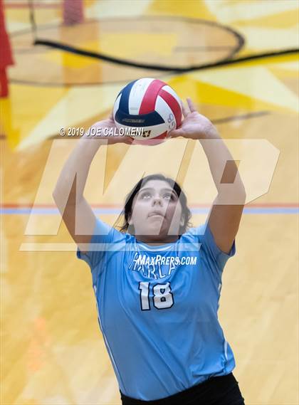 Thumbnail 2 in Fulshear vs Harlan (NEISD Volleyball Tournament) photogallery.