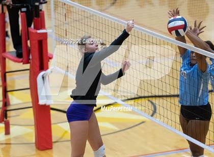 Thumbnail 3 in Fulshear vs Harlan (NEISD Volleyball Tournament) photogallery.