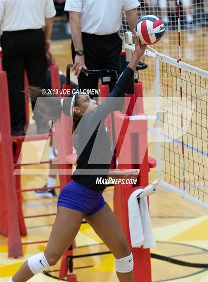 Thumbnail 3 in Fulshear vs Harlan (NEISD Volleyball Tournament) photogallery.