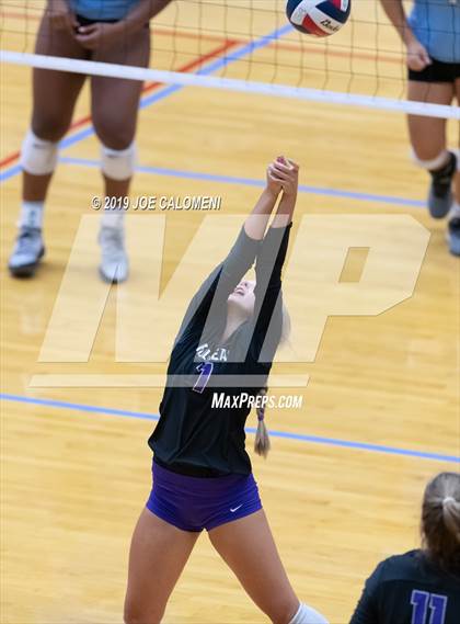 Thumbnail 1 in Fulshear vs Harlan (NEISD Volleyball Tournament) photogallery.
