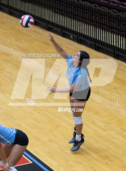 Thumbnail 1 in Fulshear vs Harlan (NEISD Volleyball Tournament) photogallery.