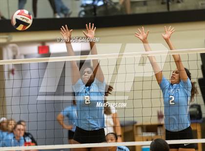 Thumbnail 2 in Fulshear vs Harlan (NEISD Volleyball Tournament) photogallery.