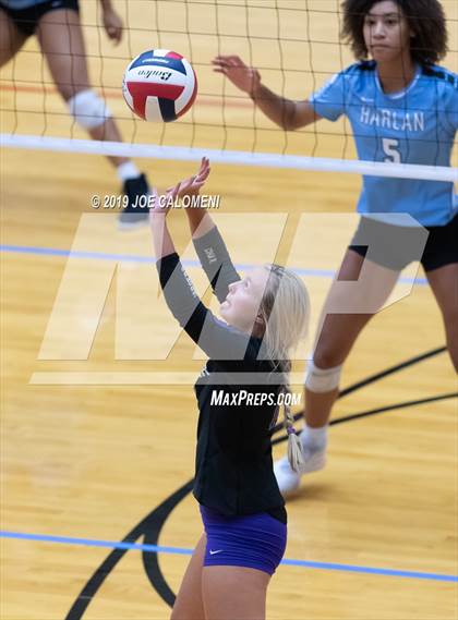 Thumbnail 3 in Fulshear vs Harlan (NEISD Volleyball Tournament) photogallery.
