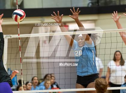 Thumbnail 3 in Fulshear vs Harlan (NEISD Volleyball Tournament) photogallery.