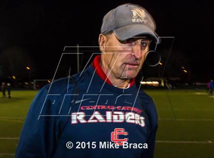 Thumbnail 2 in Central Catholic vs. Everett (MIAA Division 1 North Final) photogallery.