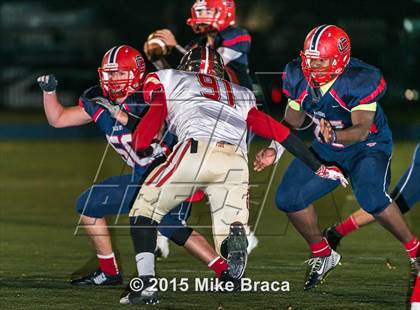 Thumbnail 3 in Central Catholic vs. Everett (MIAA Division 1 North Final) photogallery.