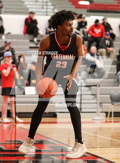 Thumbnail 3 in Centennial vs. Pocatello (Pro Image Holiday Classic Large Schools) photogallery.