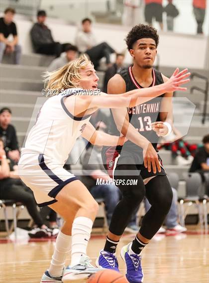 Thumbnail 3 in Centennial vs. Pocatello (Pro Image Holiday Classic Large Schools) photogallery.