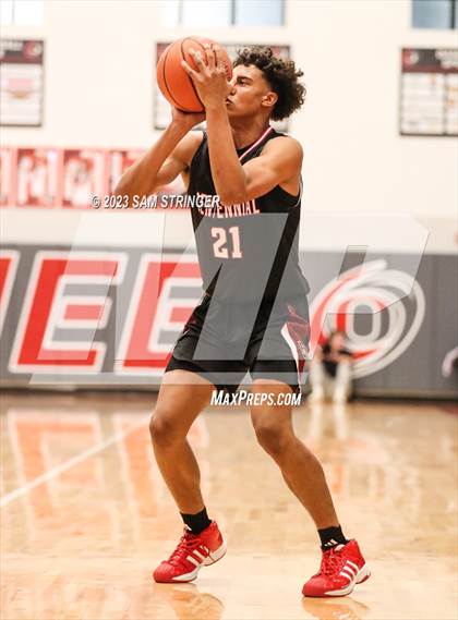 Thumbnail 1 in Centennial vs. Pocatello (Pro Image Holiday Classic Large Schools) photogallery.