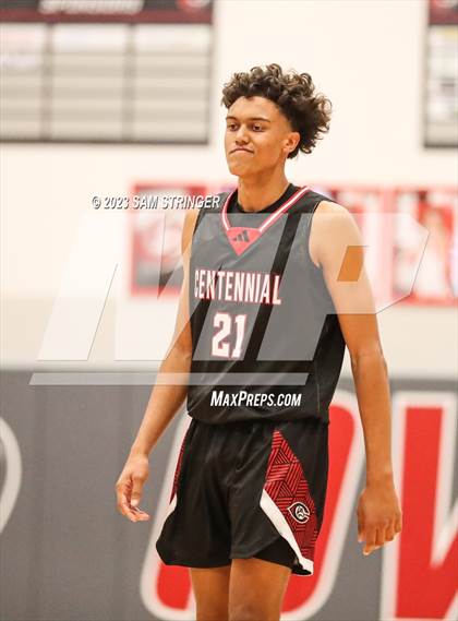 Thumbnail 3 in Centennial vs. Pocatello (Pro Image Holiday Classic Large Schools) photogallery.
