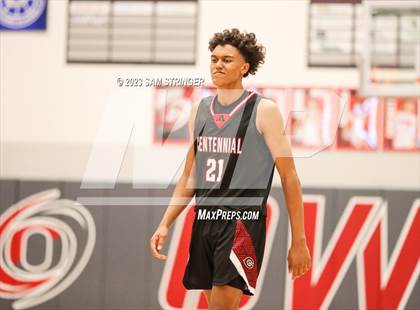 Thumbnail 2 in Centennial vs. Pocatello (Pro Image Holiday Classic Large Schools) photogallery.