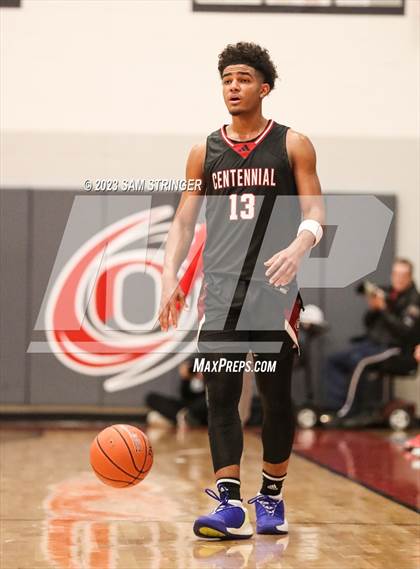 Thumbnail 3 in Centennial vs. Pocatello (Pro Image Holiday Classic Large Schools) photogallery.
