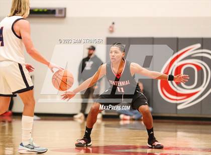 Thumbnail 3 in Centennial vs. Pocatello (Pro Image Holiday Classic Large Schools) photogallery.