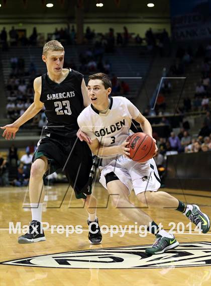 Thumbnail 3 in Fossil Ridge vs. Mountain Vista (CHSAA 5A Semifinal) photogallery.