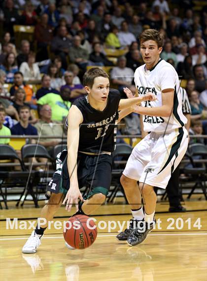 Thumbnail 1 in Fossil Ridge vs. Mountain Vista (CHSAA 5A Semifinal) photogallery.