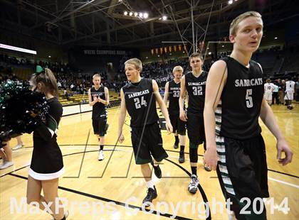 Thumbnail 3 in Fossil Ridge vs. Mountain Vista (CHSAA 5A Semifinal) photogallery.