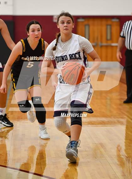 Thumbnail 2 in Round Rock HomeSchool vs Crawford (Thorndale Shootout) photogallery.