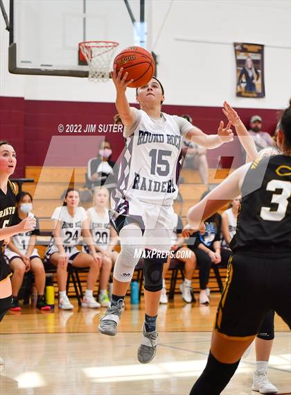 Thumbnail 2 in Round Rock HomeSchool vs Crawford (Thorndale Shootout) photogallery.