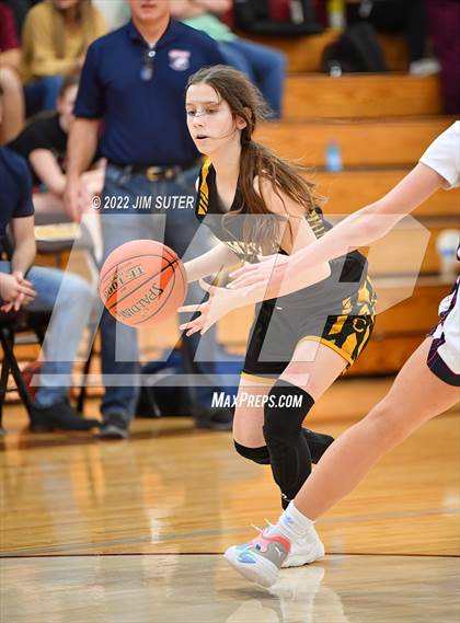 Thumbnail 3 in Round Rock HomeSchool vs Crawford (Thorndale Shootout) photogallery.