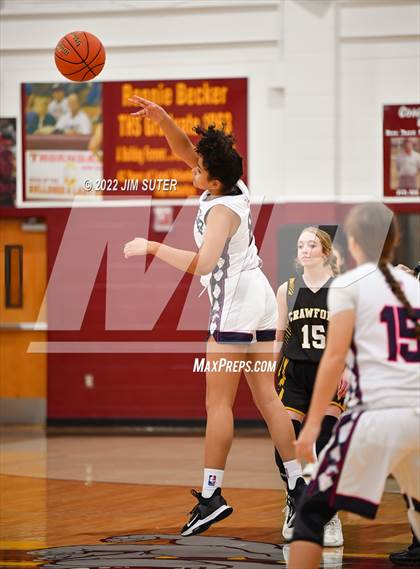 Thumbnail 1 in Round Rock HomeSchool vs Crawford (Thorndale Shootout) photogallery.