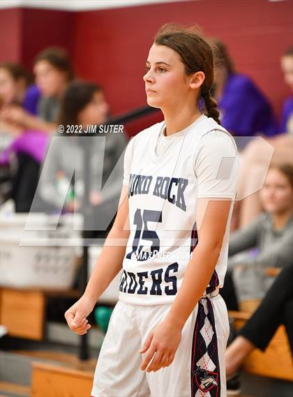 Thumbnail 3 in Round Rock HomeSchool vs Crawford (Thorndale Shootout) photogallery.