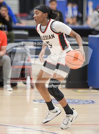 Thumbnail 1 in Salesian College Preparatory vs. Benson Tech (NIKE Tournament of Champions) photogallery.
