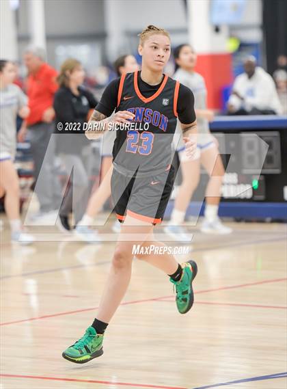 Thumbnail 3 in Salesian College Preparatory vs. Benson Tech (NIKE Tournament of Champions) photogallery.