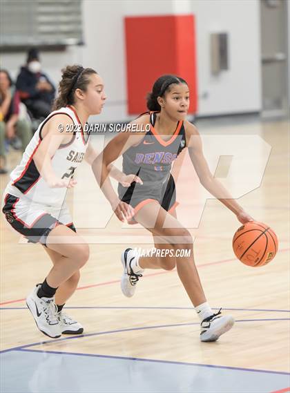 Thumbnail 2 in Salesian College Preparatory vs. Benson Tech (NIKE Tournament of Champions) photogallery.