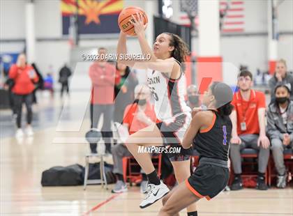 Thumbnail 1 in Salesian College Preparatory vs. Benson Tech (NIKE Tournament of Champions) photogallery.