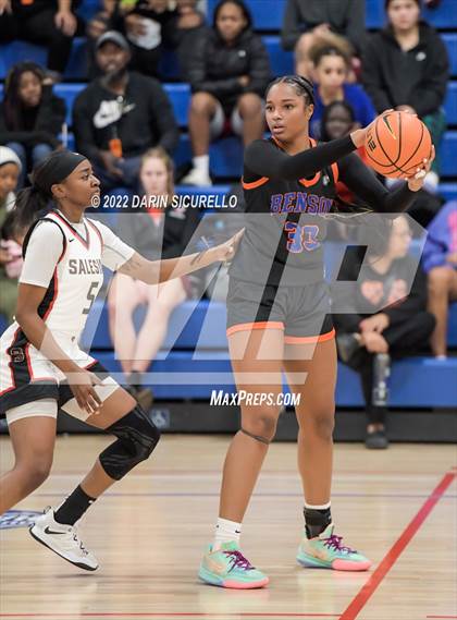 Thumbnail 3 in Salesian College Preparatory vs. Benson Tech (NIKE Tournament of Champions) photogallery.