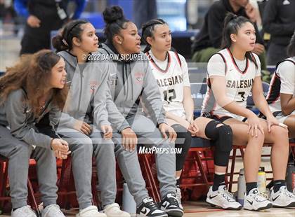 Thumbnail 2 in Salesian College Preparatory vs. Benson Tech (NIKE Tournament of Champions) photogallery.
