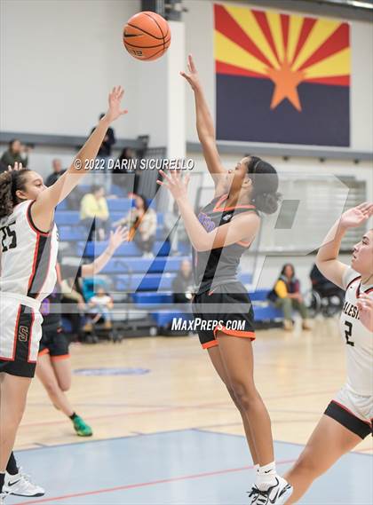 Thumbnail 3 in Salesian College Preparatory vs. Benson Tech (NIKE Tournament of Champions) photogallery.