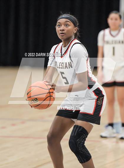 Thumbnail 1 in Salesian College Preparatory vs. Benson Tech (NIKE Tournament of Champions) photogallery.