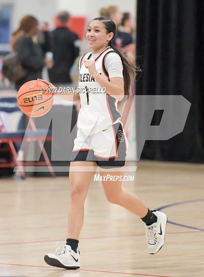Thumbnail 3 in Salesian College Preparatory vs. Benson Tech (NIKE Tournament of Champions) photogallery.