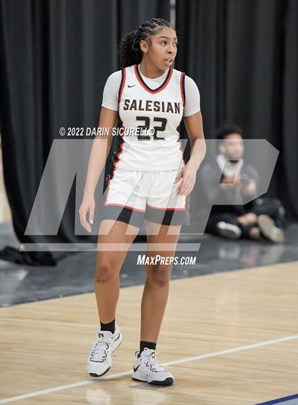 Thumbnail 2 in Salesian College Preparatory vs. Benson Tech (NIKE Tournament of Champions) photogallery.