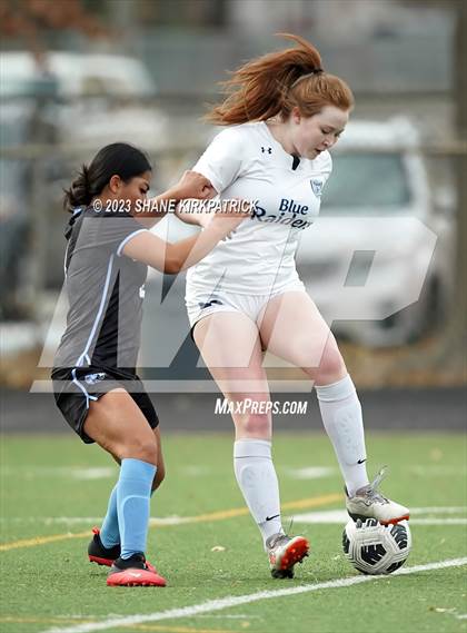 Thumbnail 2 in Seguin vs LD Bell(LCS Emily Hunter Tournament) photogallery.