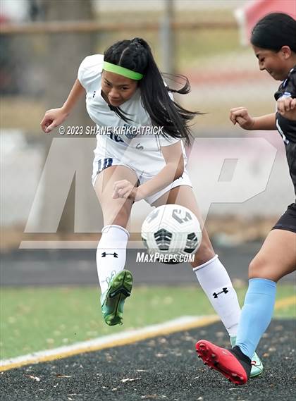 Thumbnail 1 in Seguin vs LD Bell(LCS Emily Hunter Tournament) photogallery.