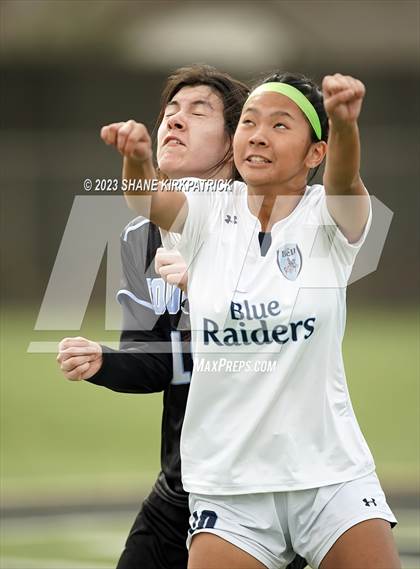 Thumbnail 1 in Seguin vs LD Bell(LCS Emily Hunter Tournament) photogallery.