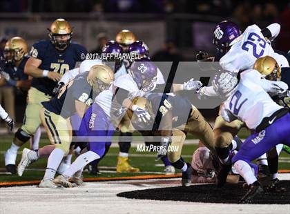 Thumbnail 3 in Archbishop Hoban vs. Barberton (OHSAA Division II Region 5 Final) photogallery.