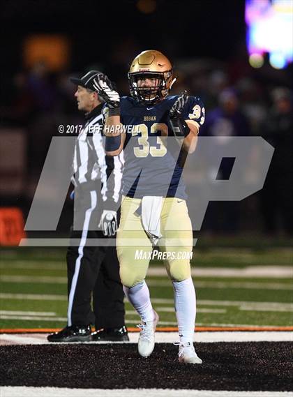 Thumbnail 1 in Archbishop Hoban vs. Barberton (OHSAA Division II Region 5 Final) photogallery.