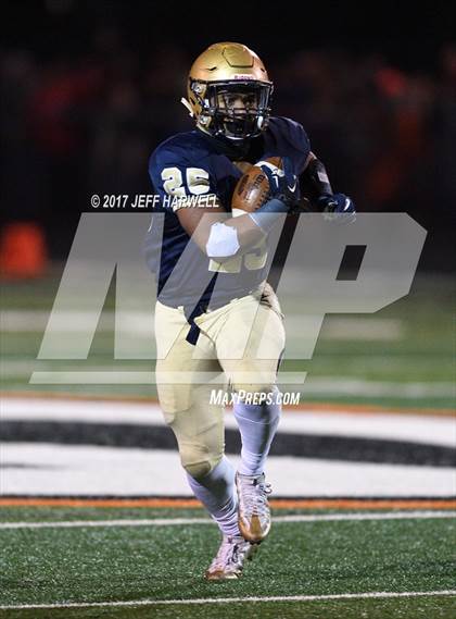 Thumbnail 2 in Archbishop Hoban vs. Barberton (OHSAA Division II Region 5 Final) photogallery.