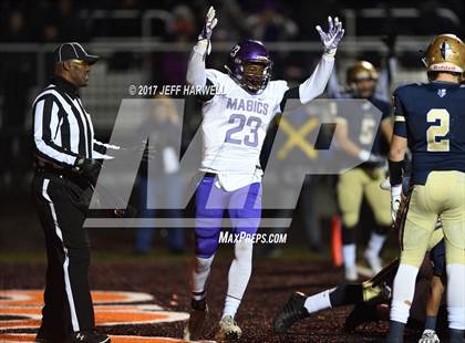 Thumbnail 2 in Archbishop Hoban vs. Barberton (OHSAA Division II Region 5 Final) photogallery.