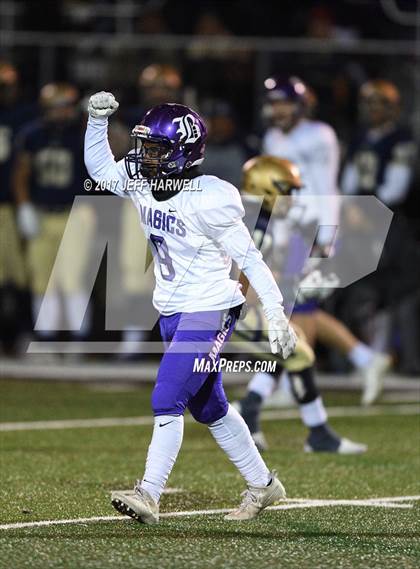 Thumbnail 1 in Archbishop Hoban vs. Barberton (OHSAA Division II Region 5 Final) photogallery.