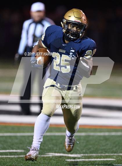 Thumbnail 2 in Archbishop Hoban vs. Barberton (OHSAA Division II Region 5 Final) photogallery.